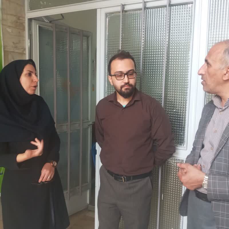 بازدید معاون مرکز بهداشت شهرستان اراک از مرکز خدمات جامع سلامت کرهرود و شهدای صفری