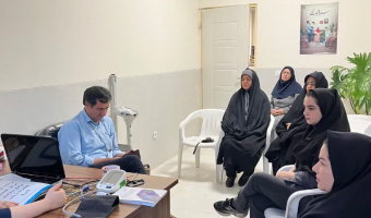 برگزاری نشست هیأت امنای مرکز خدمات جامع سلامت حضرت زینب (س) شهرستان آشتیان