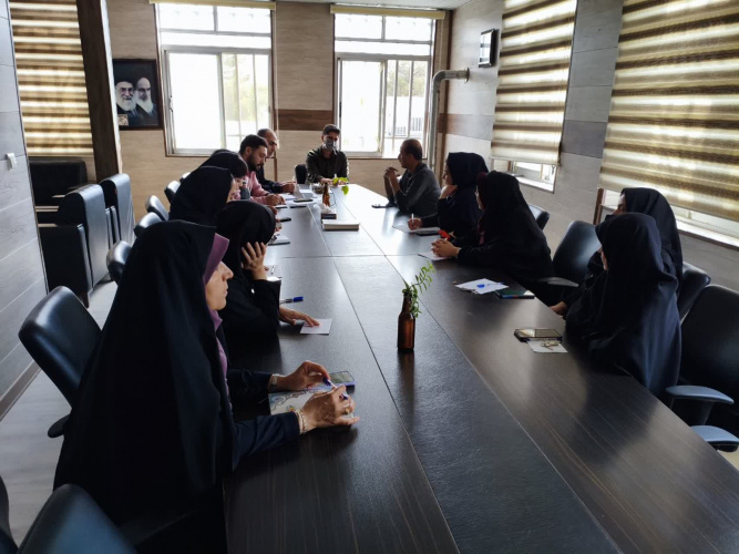 برگزاری کمیته آموزش مردادماه مرکز بهداشت شهرستان آشتیان