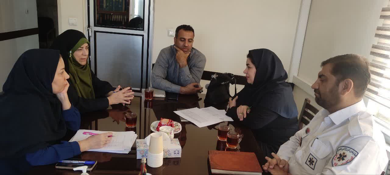 جلسه بررسی وضعیت نیروی انسانی مجموعه 115