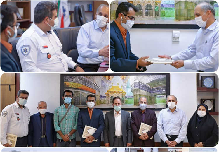 جلسه تحلیل و تبیین چالش ها و کمبودهای اورژانس پیش بیمارستانی با مجمع خیرین اورژانس ۱۱۵ استان مرکزی