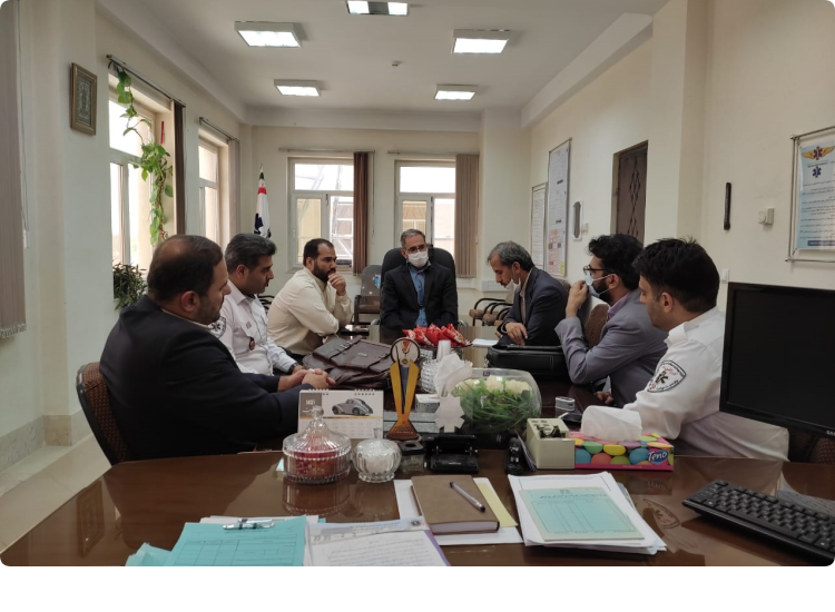 جلسه هماهنگی برگزاری رزمایش شیمیایی استان مرکزی