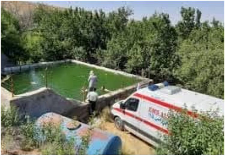 غرق شدن دو نفر در استخر کشاورزی در شهرستان خنداب
