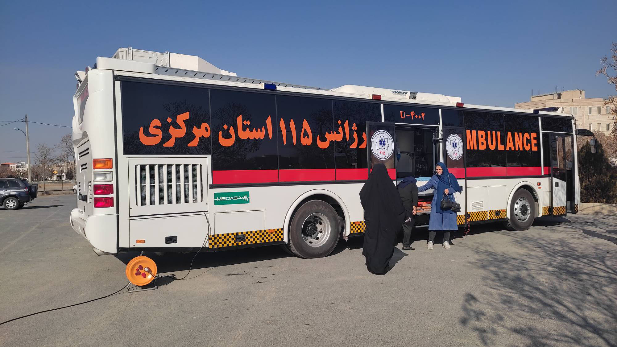 مشارکت اورژانس ۱۱۵ استان مرکزی در طرح ملی پایش فشار خون و دیابت