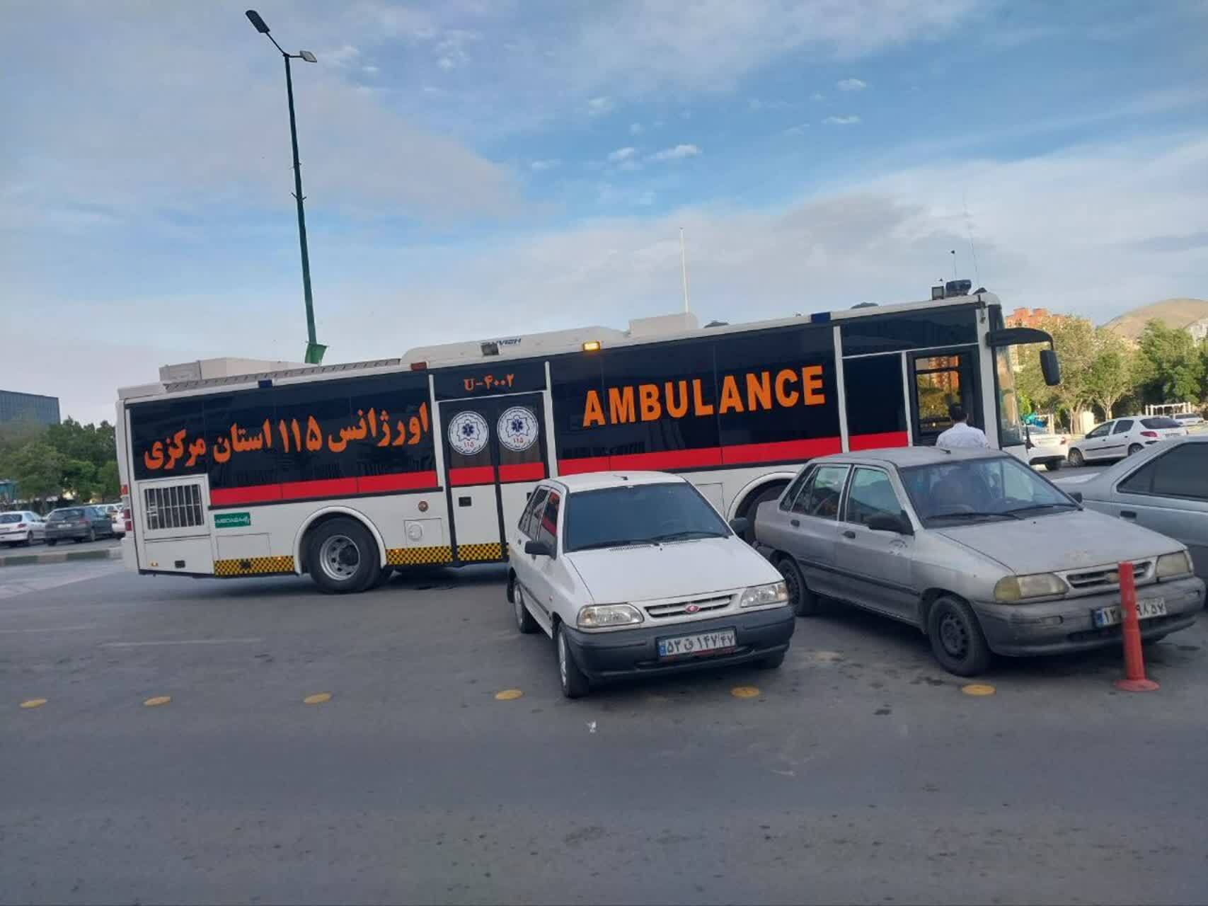 برخورد سه خودرو در محور اراک–ملایر ۱۱ مصدوم برجا گذاشت