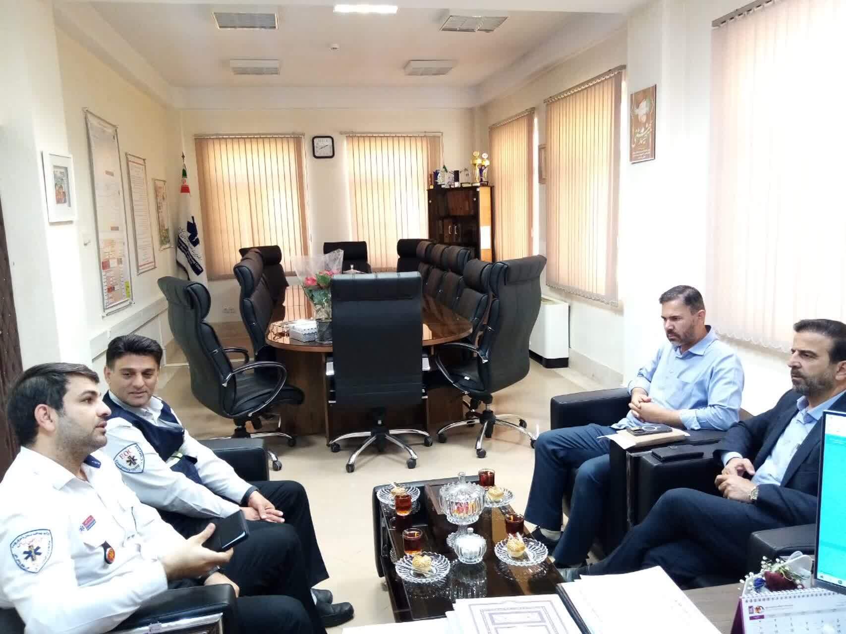 هم‌افزایی اورژانس ۱۱۵ و  معاونت بهداری سپاه برای ارتقای آمادگی در حوادث و بحران‌ها