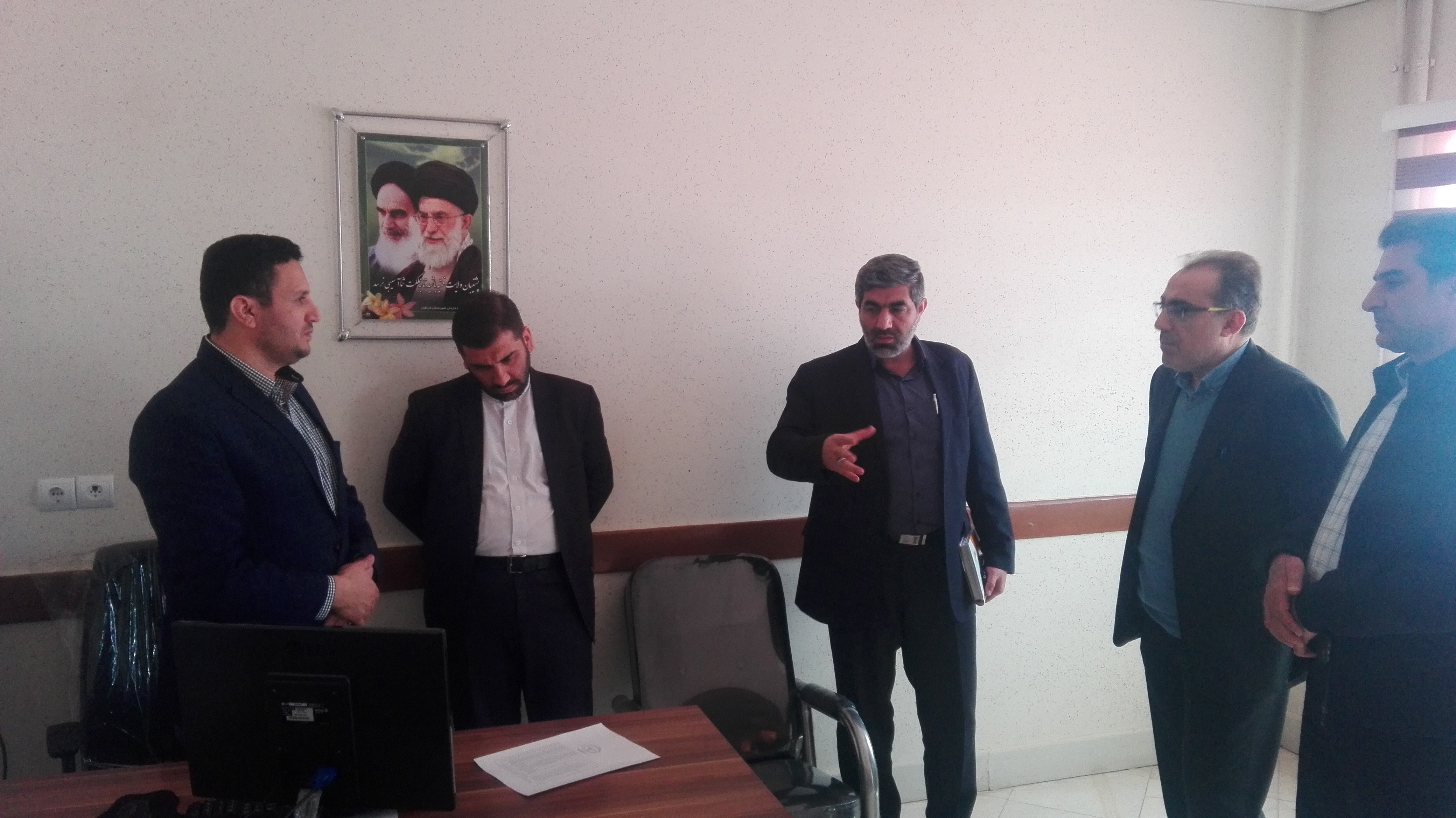 بازدید شبکه بهداشت فراهان