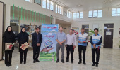 تقدیر مدیر شبکه بهداشت و درمان شهرستان کمیجان از پرسنل بهداشت محیط شهرستان به مناسبت روز جهانی بهداشت محیط