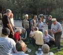 برپایی ایستگاه سلامت در جاده سلامت محلات به مناسبت هفته سالمند