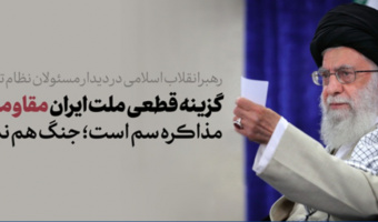 بیانات رهبر معظم انقلاب در دیدار مسئولان نظام در هشتمین روز از ماه مبارک رمضان؛ در حسینیه‌ی امام خمینی رحمه‌الله