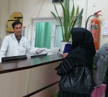 بازدید رئیس اداره پرستاری دانشگاه از بیمارستان امام سجاد آشتیان