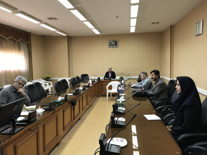 جلسه با گروه زبان انگلیسی