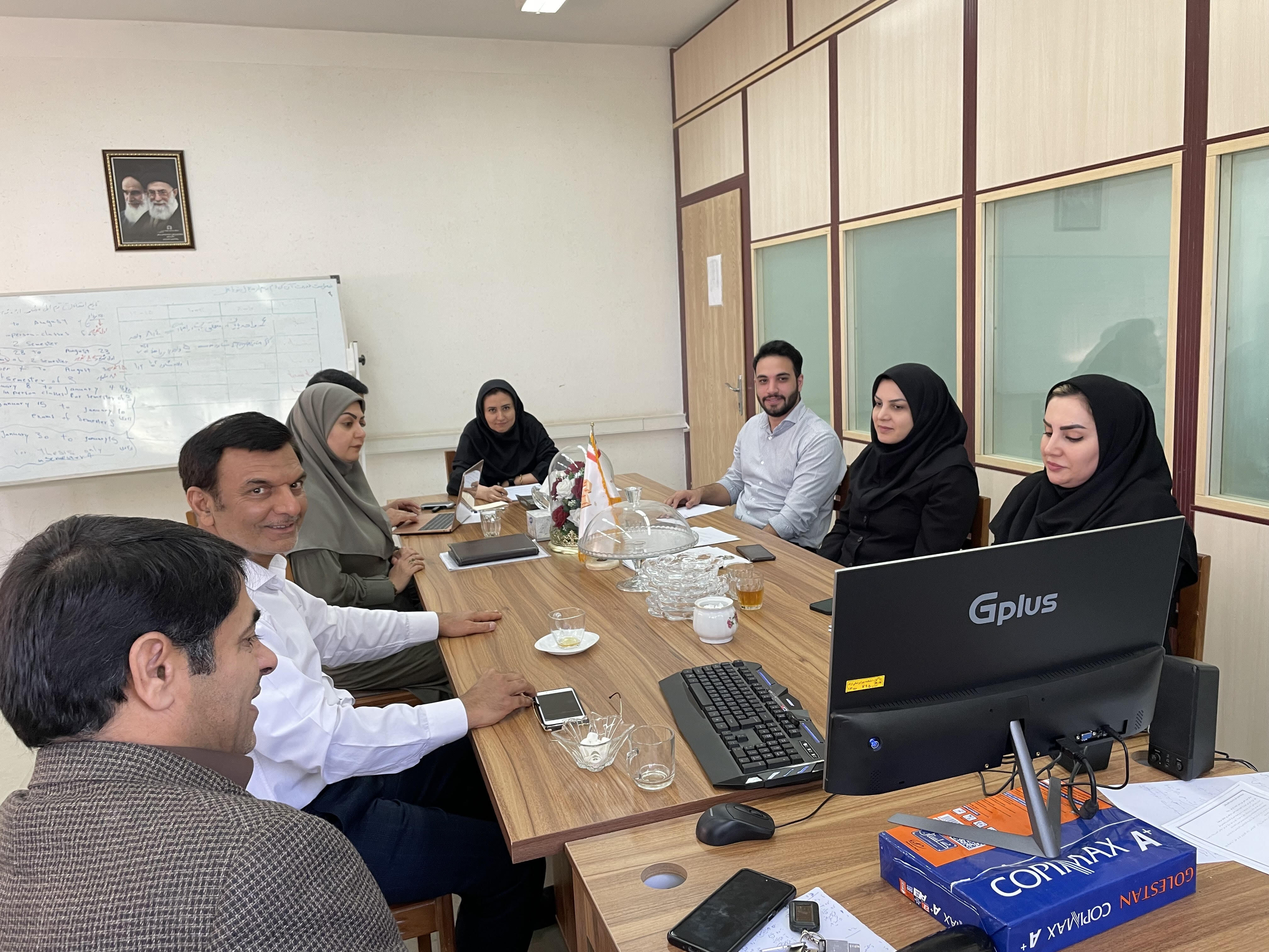 برگزاری جلسه بررسی پروپوزالهای دانشجویان بین الملل دانشکده پیراپزشکی