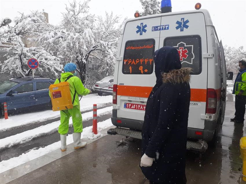 بازدید کارشناسان بهداشت محیط