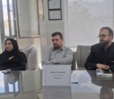 آقای زمانی حراست بیمارستان- آقای قاسمی مدیریت بیمارستان و خانم هاشمی مترون بیمارستان