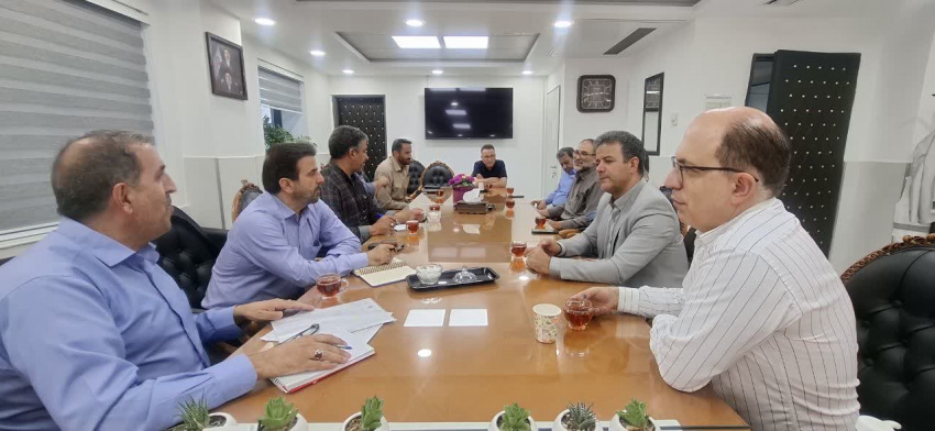جلسه هماهنگی جهت استقرار بیمارستان صحرایی در روستای دهسد
