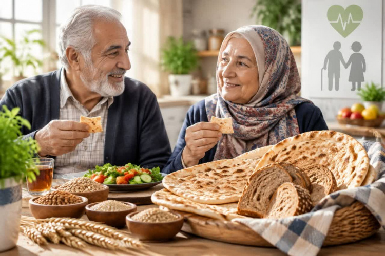 سلامت سالمندان از نان روزانه آغاز می‌شود