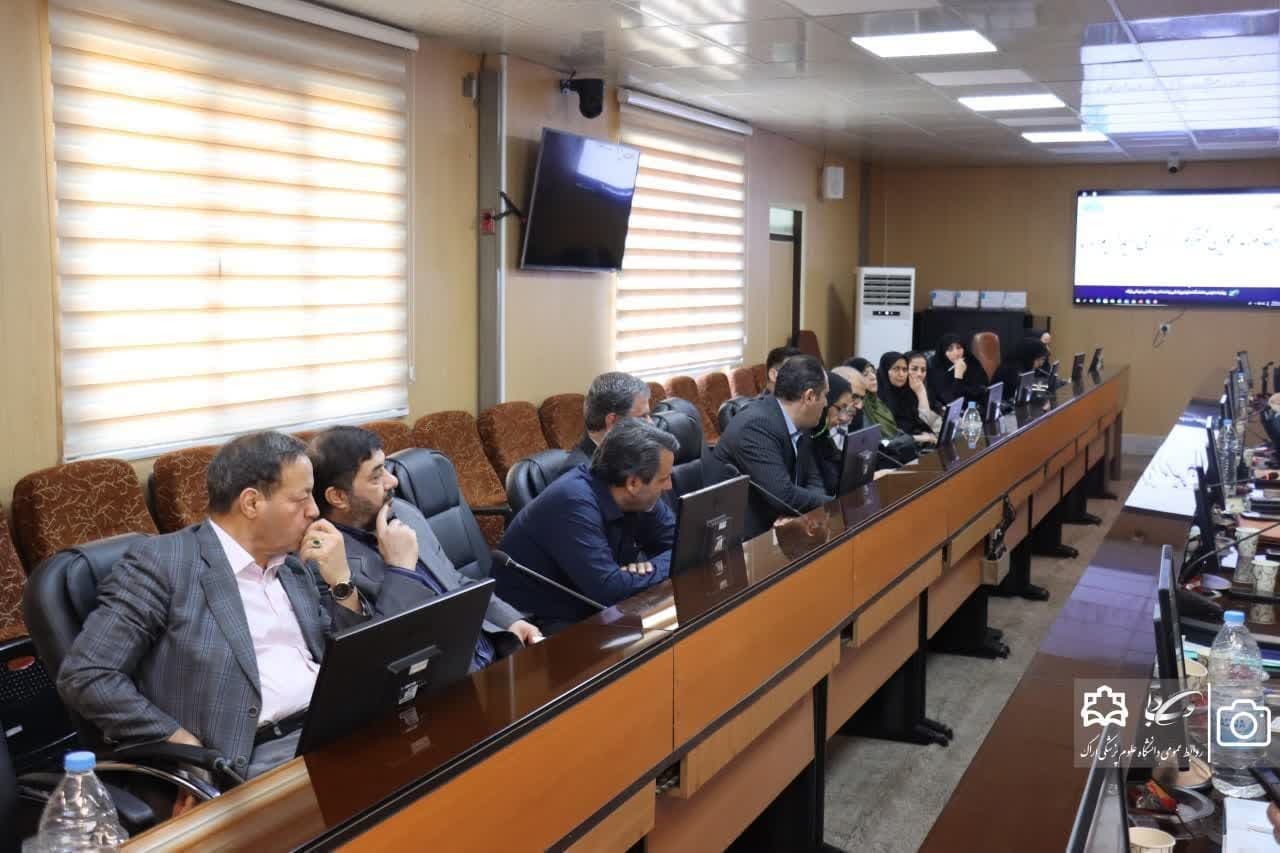 کمیته بحران در شرایط اضطرار در دانشگاه علوم پزشکی اراک برگزار شد