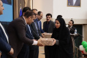 تجلیل از بهورزان نمونه مراکز تابعه دانشگاه علوم پزشکی اراک با حضور دکتر نادرقلی ابراهیمی و دکتر سید محمد جمالیان نمایندگان اراک، کمیجان و خنداب در مجلس شورای اسلامی، عبدالرضا حاج علی بیگی فرماندار شهرستان اراک، دکتر جواد نظری رییس دانشگاه علوم پزشکی اراک