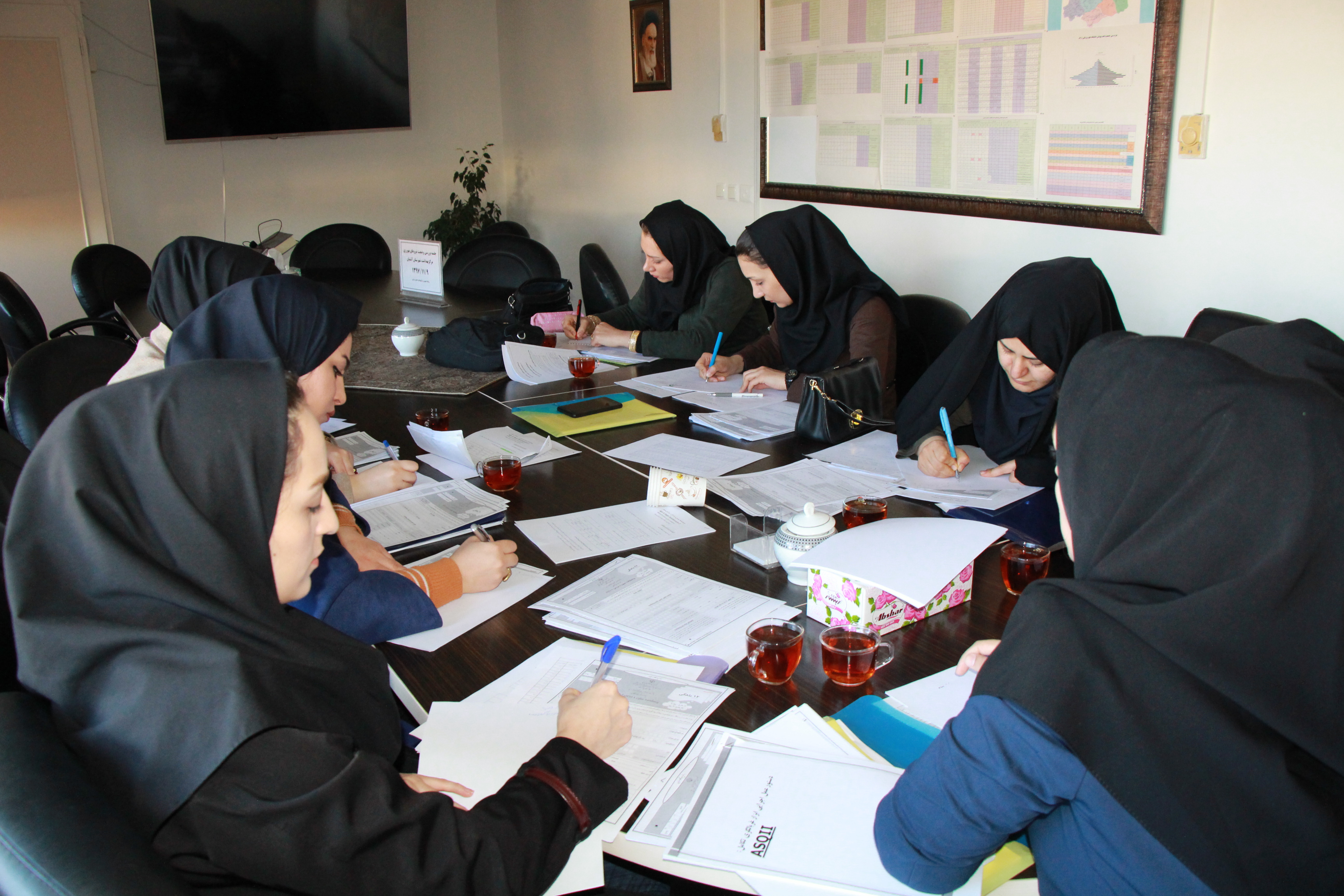 برگزاری دومین جلسه پایلوت تکامل ، مرکز بهداشت استان مرکزی، ۱۰ بهمن ماه