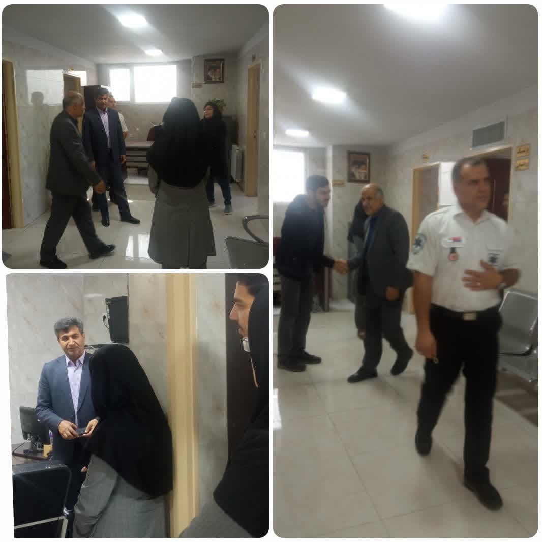 بازدید نوروزی از مراکز بهداشتی شهرستان اراک