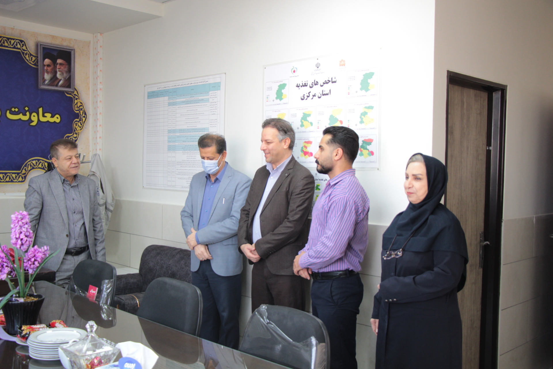 همزمان با روز پزشک؛ تقدیر از پزشکان معاونت بهداشت دانشگاه علوم پزشکی اراک
