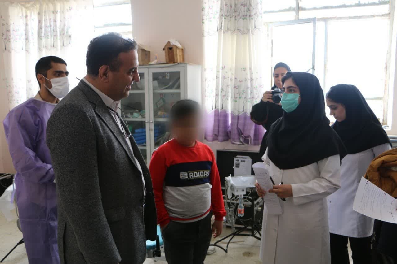 برگزاری اردوی جهادی دانشجویان کانون جهادی شهیدحججی  و قرارگاه جهادی مهاجر بسیج دانشجویی
