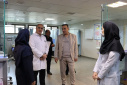 بازدید رییس دانشگاه علوم پزشکی اراک از بیمارستان امیرالمومنین(ع)