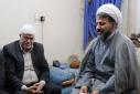 دیدار رئیس دانشگاه علوم پزشکی اراک با همسر شهید والامقام احمد امین