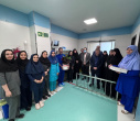 حضور مسئولین استانی و دانشگاهی در بخش‌های درمانی و تجلیل از پرستاران مرکز آموزشی درمانی آیت‌الله خوانساری