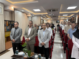 گرامیداشت روز پزشک در مجتمع آموزشی درمانی امیرالمومنین (ع)