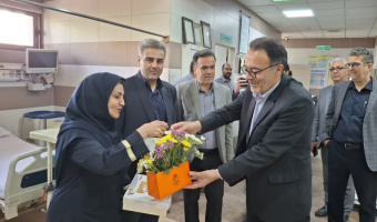تقدیر از پرستاران مجتمع بیمارستانی امیرالمؤمنین(ع) به مناسبت روز پرستار