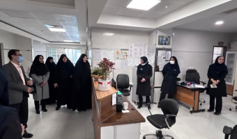 حضور مسئولین استانی و دانشگاهی در بخش‌های درمانی و تجلیل از پرستاران مرکز آموزشی درمانی آیت‌الله خوانساری