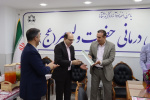حضور رئیس دانشگاه علوم پزشکی اراک در مراسم گرامیداشت روز پزشک در بیمارستان حضرت ولیعصر(عج)