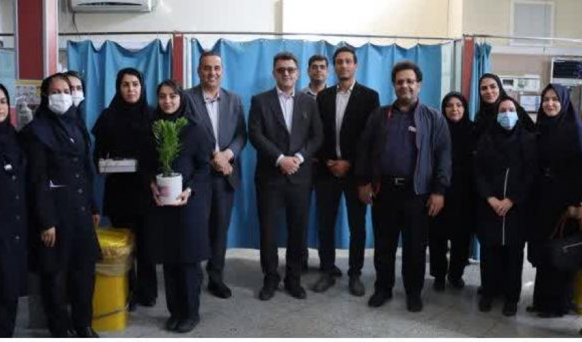 از پرستاران مرکز آموزشی درمانی امیرکبیر به مناسبت روز پرستار تجلیل شد