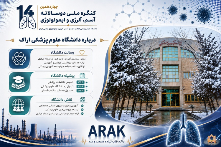 درباره دانشگاه علوم پزشکی اراک