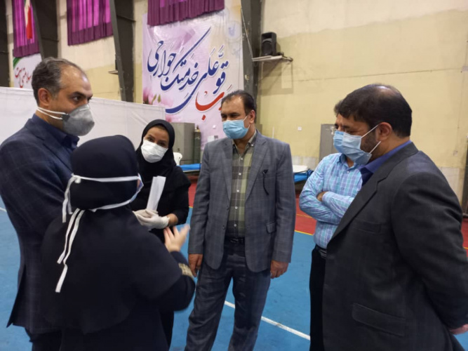 بازدید معاون محترم درمان از نقاهتگاه شهید هادیان
