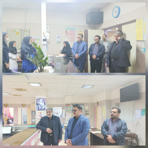 بازدید نماینده اراک، کمیجان و خنداب از مرکز آموزشی درمانی امیرکبیر در یازدهمین روز از فروردین ماه ۱۴۰۵