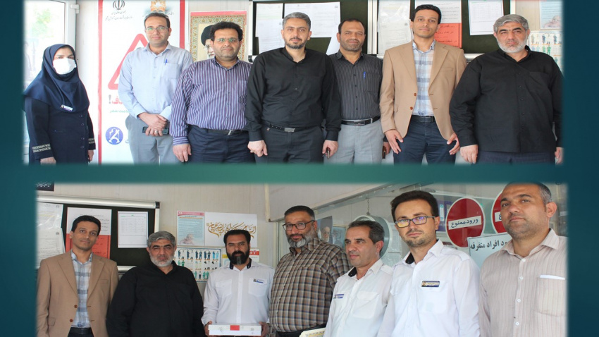 تجلیل از پرسنل حراست  مرکز آموزشی درمانی امیرکبیر