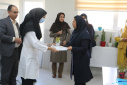 تبریک و تقدیر رییس مرکز بهداشت شهرستان اراک از همکاران واحد بهداشت خانواده