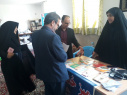 بازدید رئیس مرکز بهداشت شهرستان اراک میز خدمت در محله های کم برخوردار در مسجد باب الحوایج قنات ناصری
