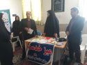 بازدید رئیس مرکز بهداشت شهرستان اراک میز خدمت در محله های کم برخوردار در مسجد باب الحوایج قنات ناصری