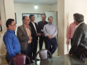 بازدید سرپرست معاونت بهداشتی و تیم همراه از مرکز بهداشت شهرستان اراک