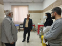 جلسه هم اندیشی رئیس مرکز بهداشت شهرستان اراک با شورا و دهیار روستای مالک آباد