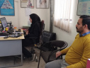 بازدید رئیس مرکز بهداشت شهرستان اراک از خانه بهداشت روستای حاجی آباد
