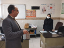 پایش رئیس مرکز بهداشت شهرستان اراک از پایگاه سلامت ارسطو