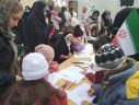برپایی ایستگاه نقاشی در راستای  برنامه جوانی جمعیت توسط مرکز بهداشت شهرستان اراک