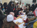 برپایی ایستگاه نقاشی در راستای  برنامه جوانی جمعیت توسط مرکز بهداشت شهرستان اراک