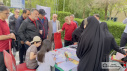 برپایی ایستگاه سلامت در همایش پیاده روی کارکنان و دانشجویان