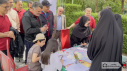 برپایی ایستگاه سلامت در همایش پیاده روی کارکنان و دانشجویان